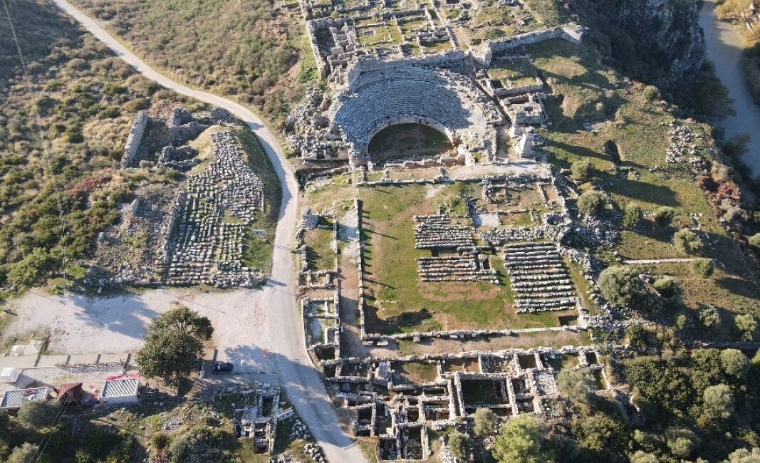 HOW TO GET XANTHOS ANCIENT CITY WHERE IS IT?
