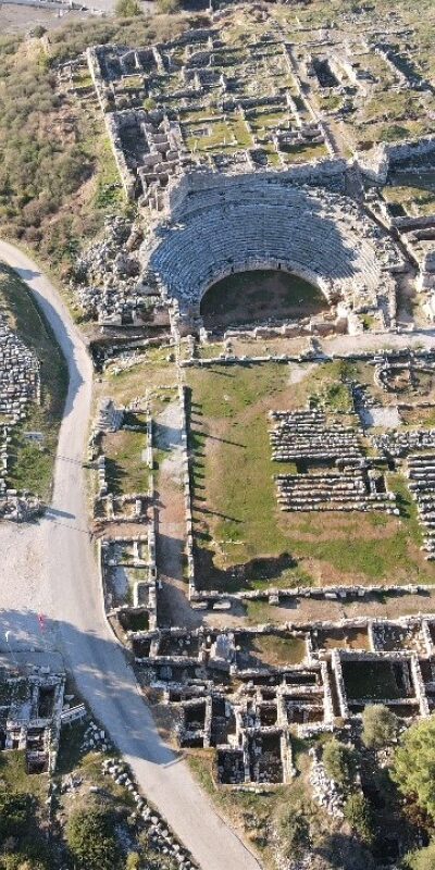 HOW TO GET XANTHOS ANCIENT CITY WHERE IS IT?